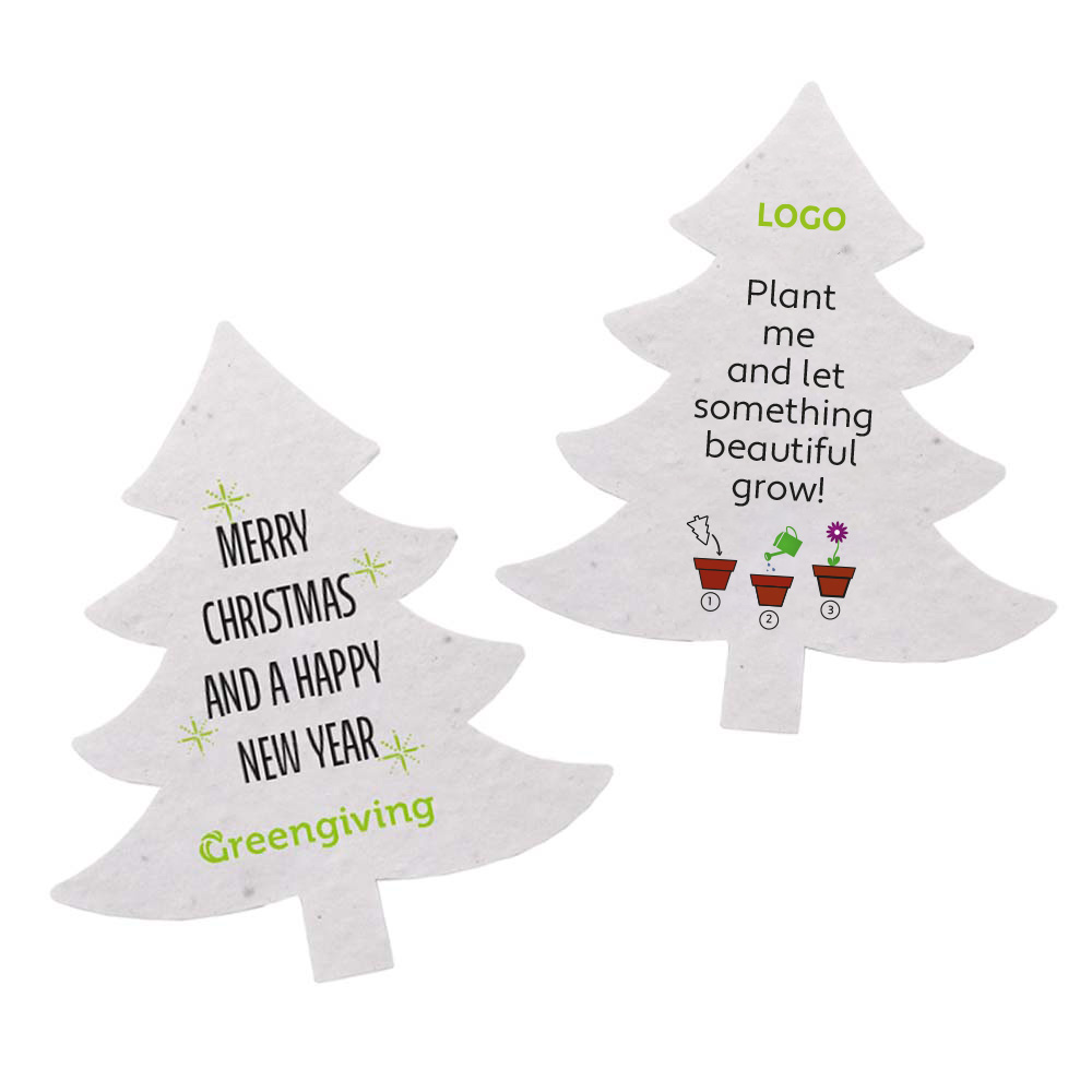 Groeipapier kerstboom | Eco geschenk